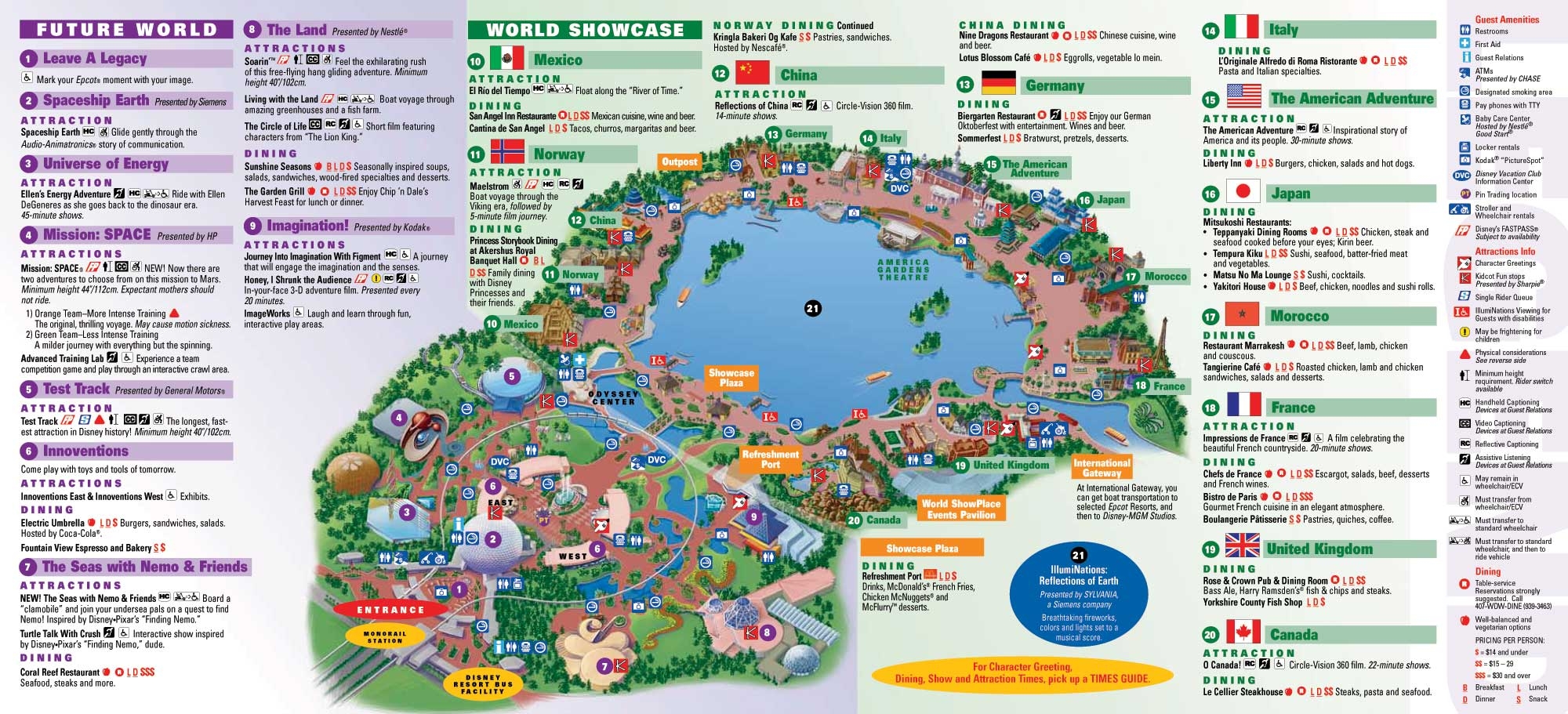 Disney Magic Maps Of Walt Disney World