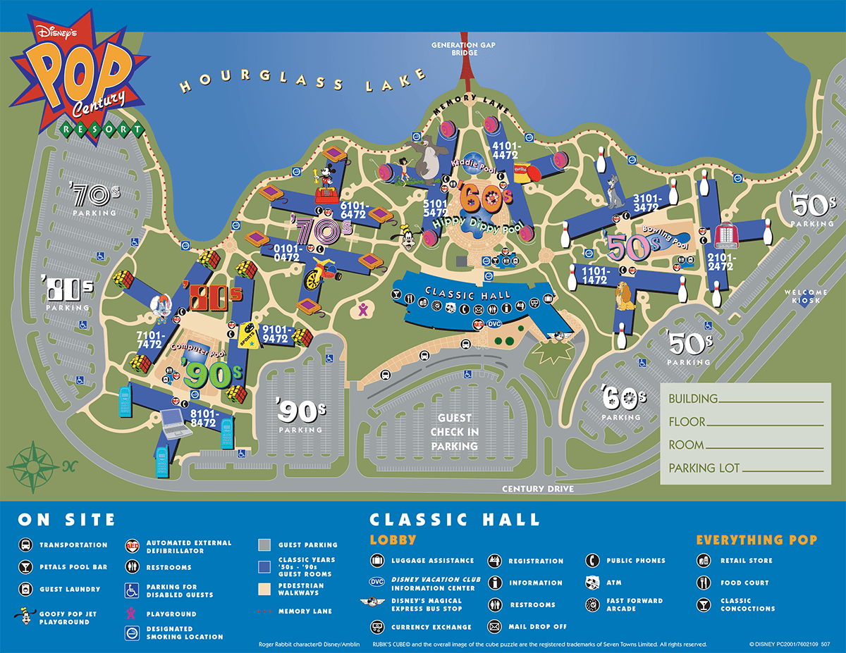 Free Printable Disney Maps