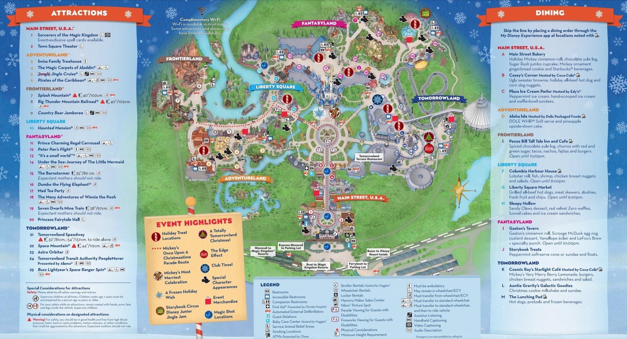 Best Printable Magic Kingdom Map Best Printable Magic Kingdom Map