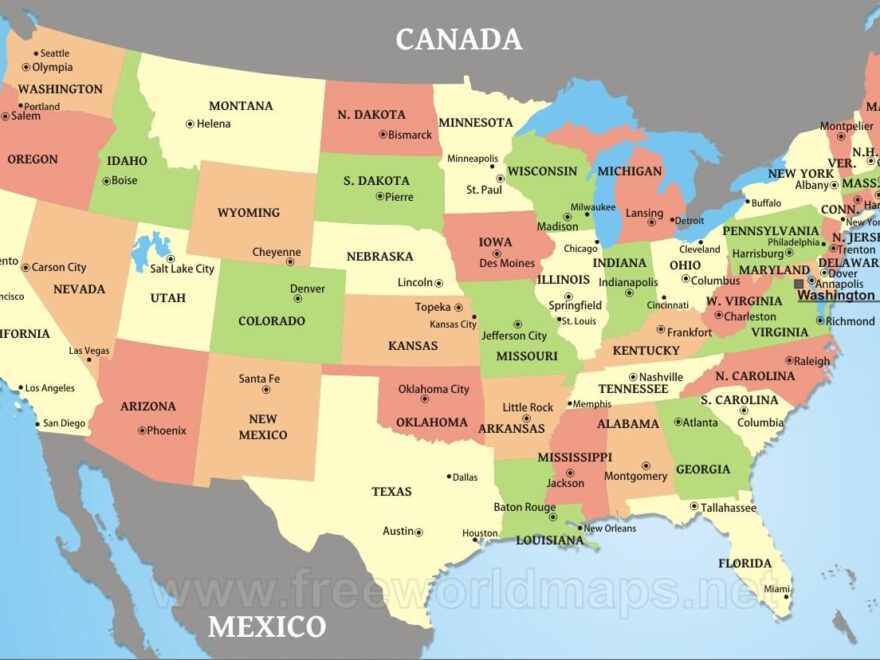 Download Free US Maps