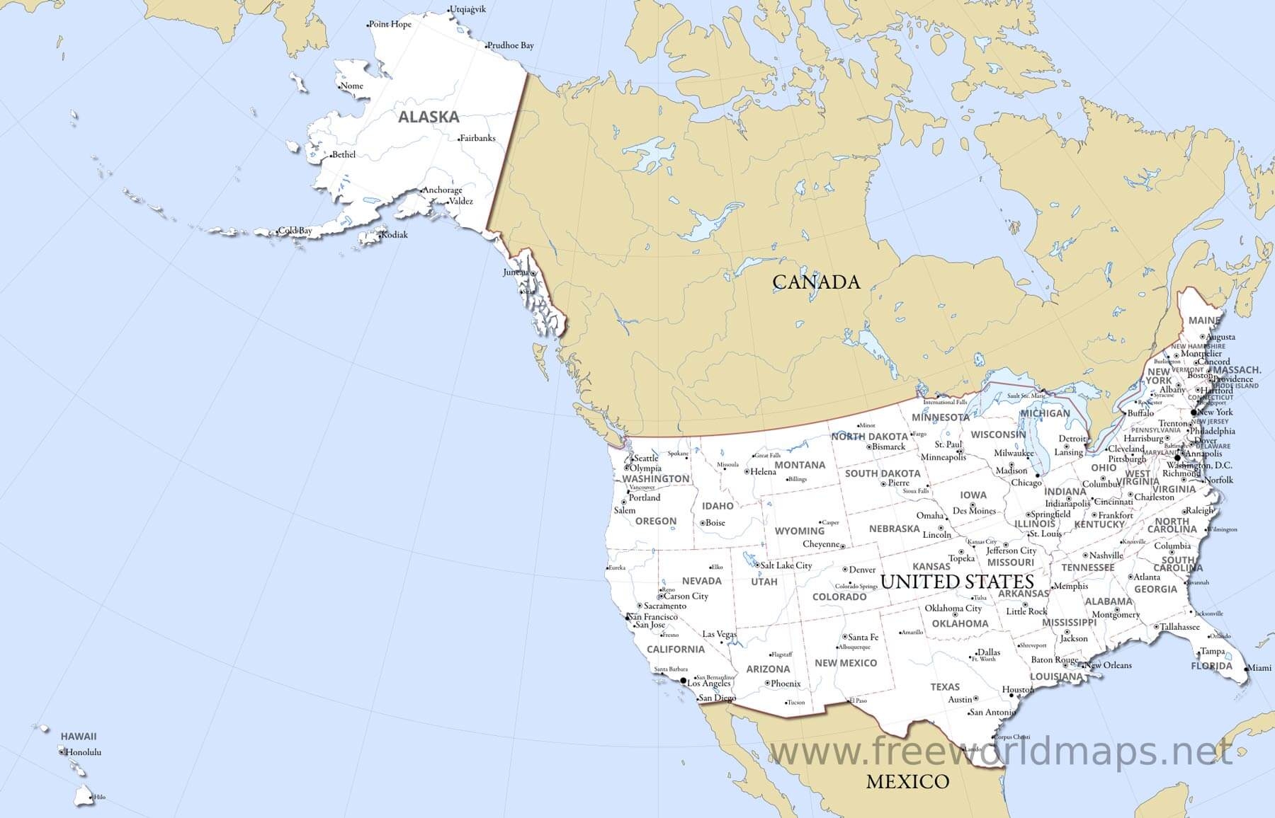 Free Printable Us Maps Large