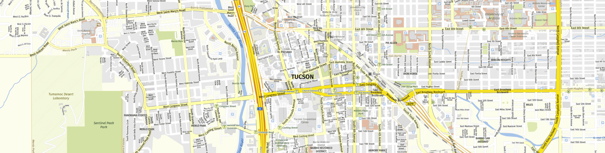 Download Map Tucson Download Map Tucson
