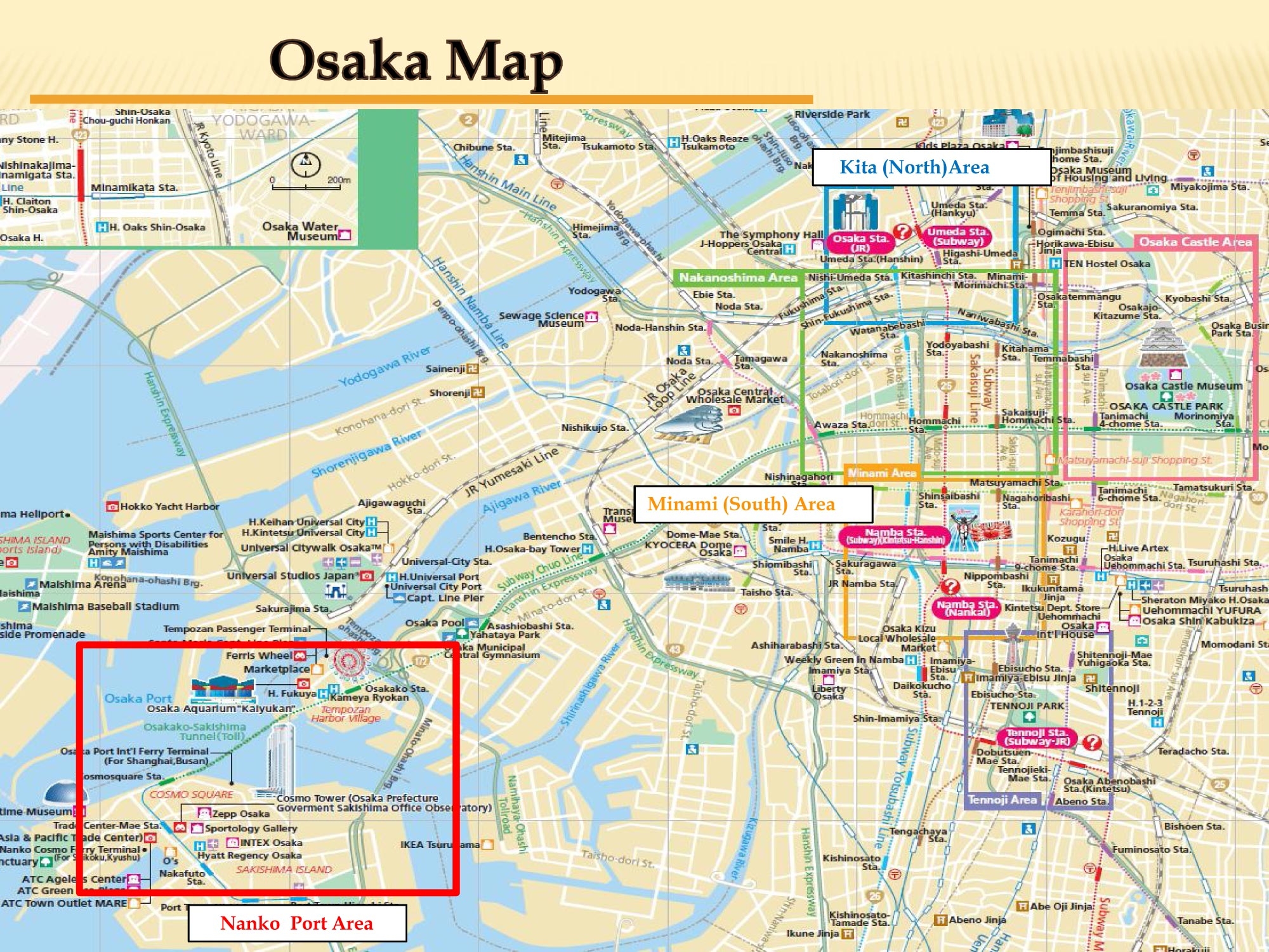 Download Osaka Maps Youinjapan