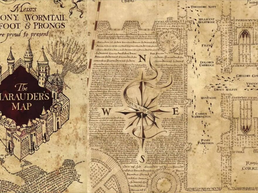 Download The Marauders Map Guide Wallpaper Wallpapers