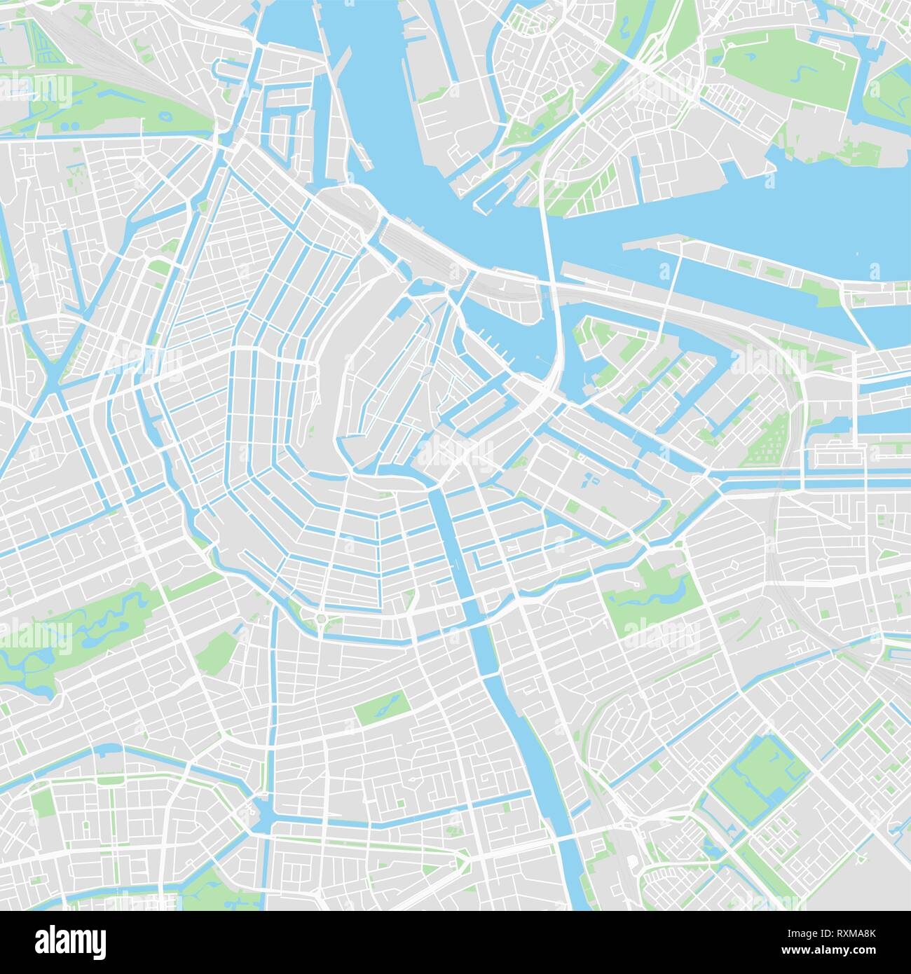 Downtown Vector Map Of Amsterdam Netherlands This Printable Map Of Amsterdam Contains Lines And Classic Colored Shapes For Land Mass Parks Water Stock Vector Image Art Alamy Downtown Vector Map Of Amsterdam Netherlands This Printable Map Of Amsterdam Contains Lines And Classic Colored Shapes For Land Mass Parks Water Stock Vector Image Art Alamy