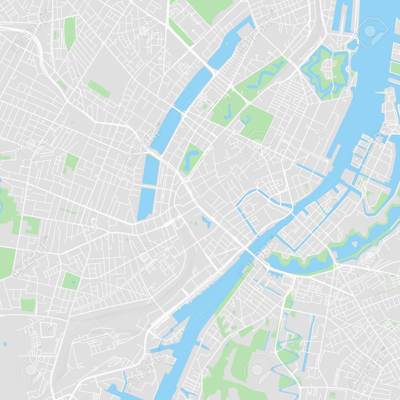 Printable Map Of Copenhagen Denmark Printable Map Of Copenhagen Denmark