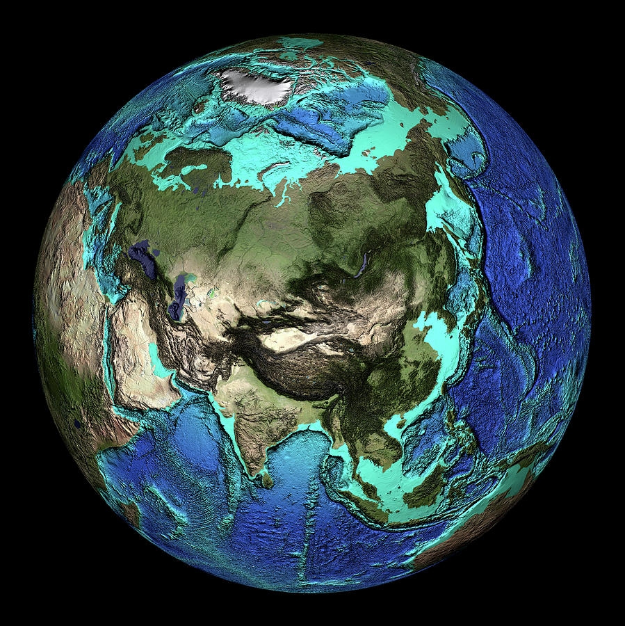 Earth s Topography 10 By Science Photo Library