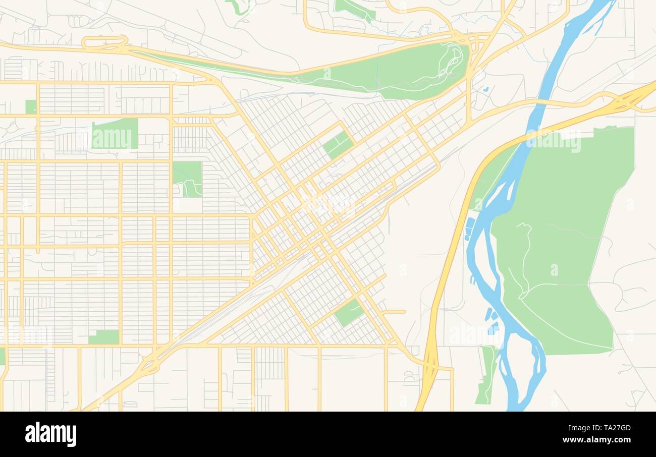 Printable Map Of Billings Montana Printable Map Of Billings Montana