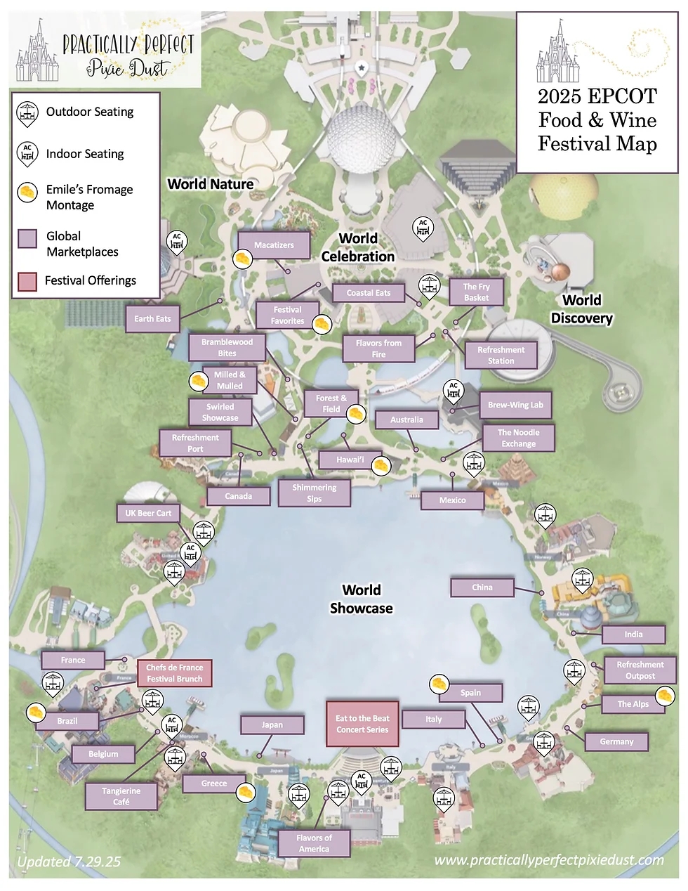 Printable Map Of Magic Kingdom 2025