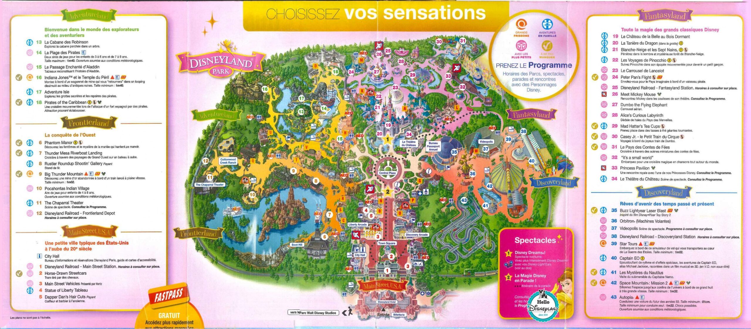 Disney Paris Printable Map Disney Paris Printable Map