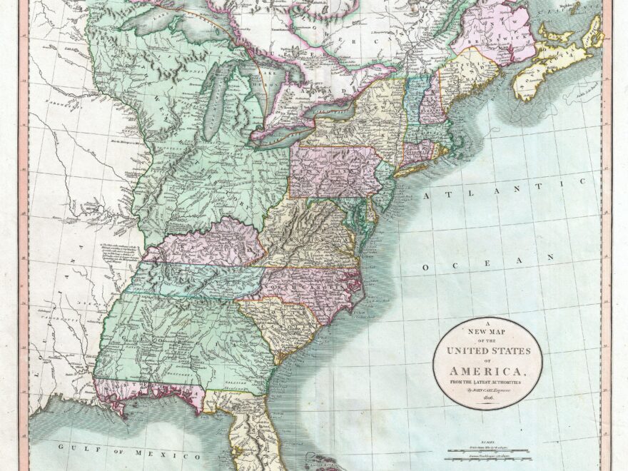 File 1806 Cary Map Of The United States East Of The Mississippi River Geographicus UnitedStates cary 1806 jpg Wikimedia Commons
