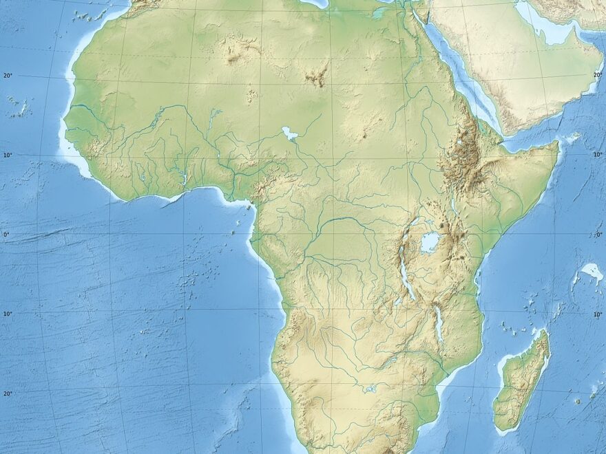 File Africa Relief Location Map no Borders jpg Wikimedia Commons