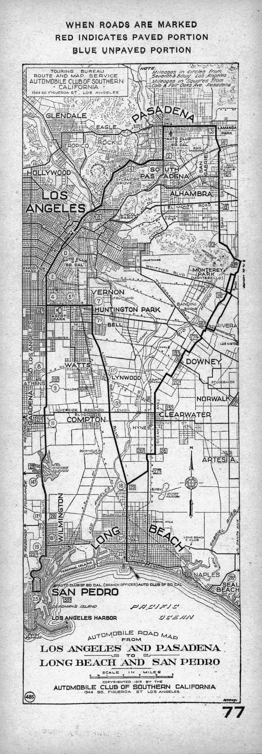 File Automobile Road Map From Los Angeles And Pasadena To Long Beach And San Pedro 1919 AAA SM 004335 jpg Wikimedia Commons File Automobile Road Map From Los Angeles And Pasadena To Long Beach And San Pedro 1919 AAA SM 004335 jpg Wikimedia Commons