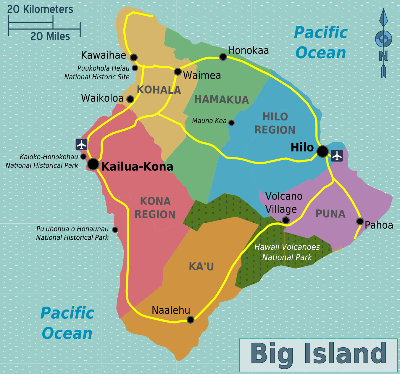 File Big Island Regions Map png Wikimedia Commons File Big Island Regions Map png Wikimedia Commons