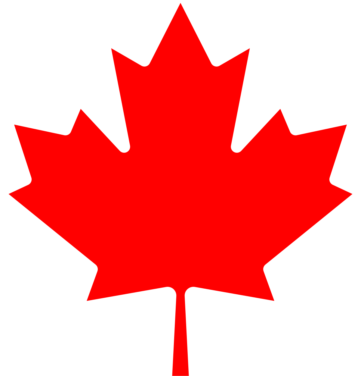 Printable Canada Maple Leaf