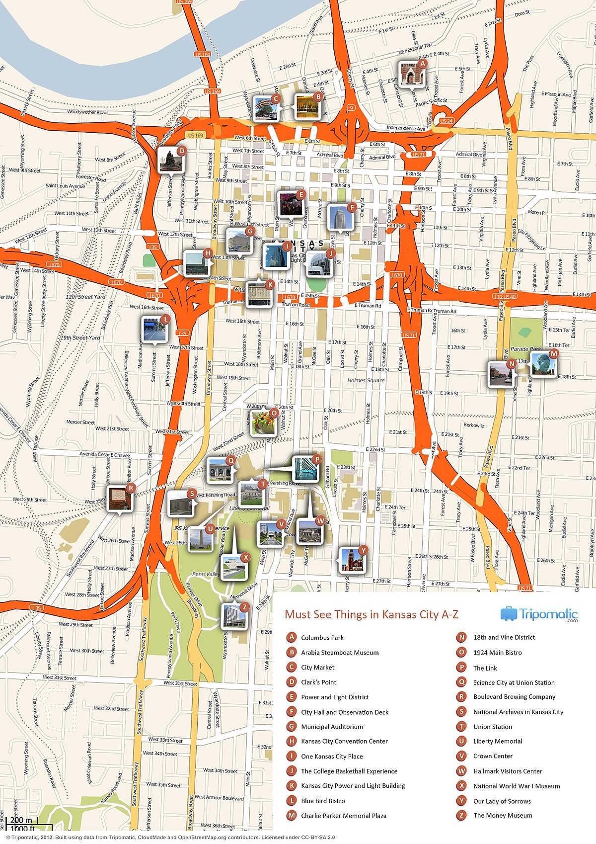 Kansas City Map Printable