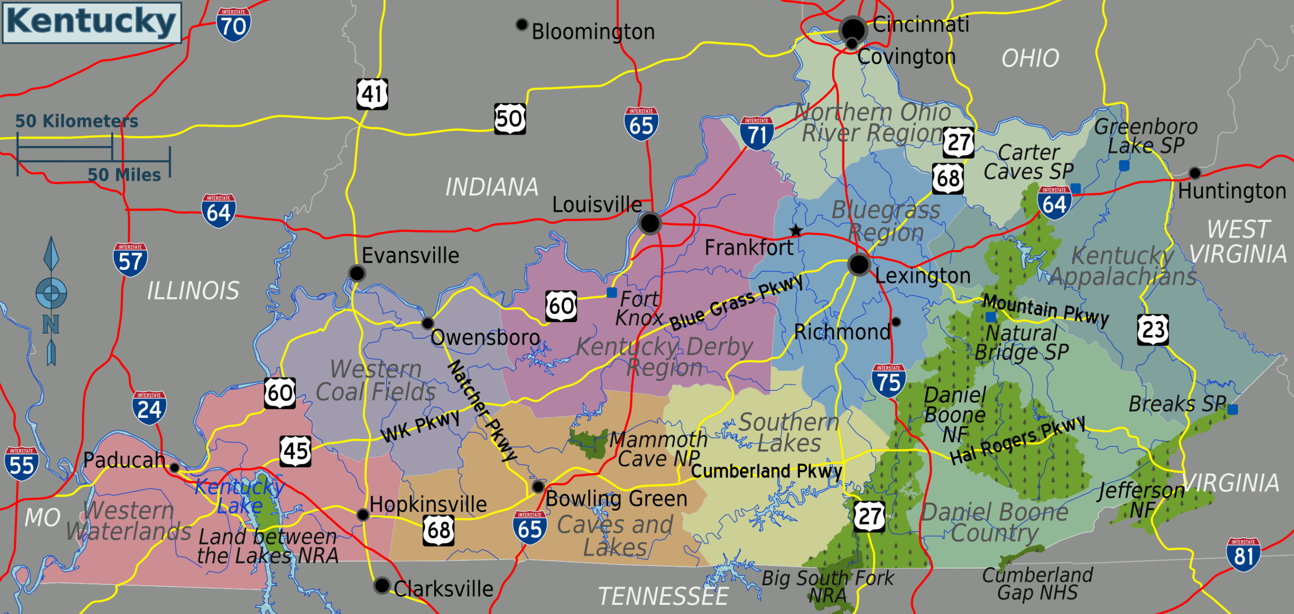 File Kentucky Regions Map png Wikimedia Commons