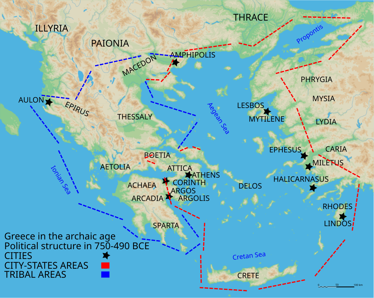 Blank Maps Of Ancient Attic Printable