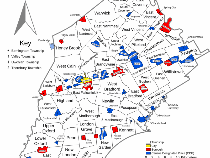 File Map Of Chester County Pennsylvania With Municipal And Township Labels svg Wikimedia Commons
