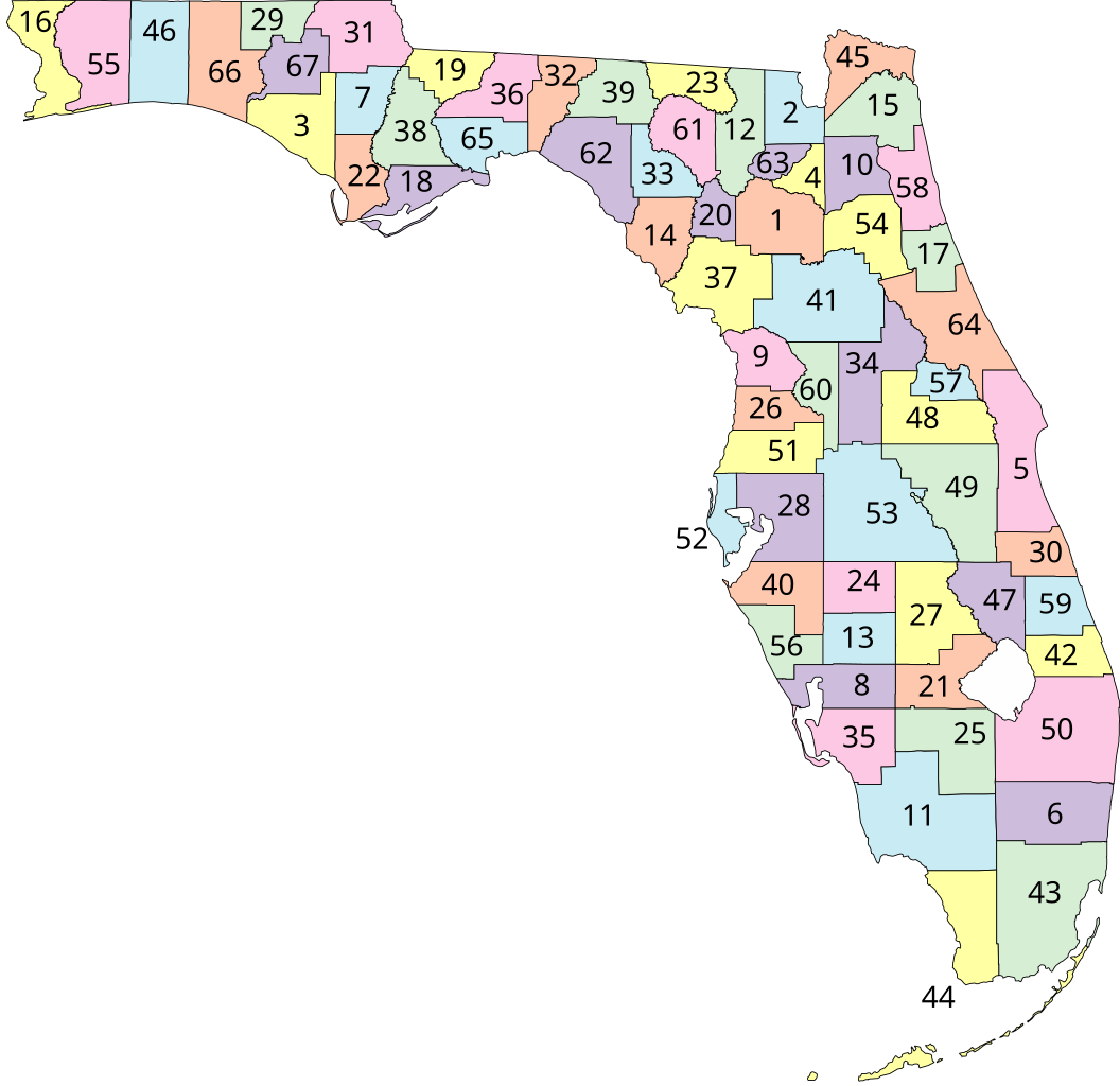 File Map Of Florida Counties Numbered svg Wikimedia Commons
