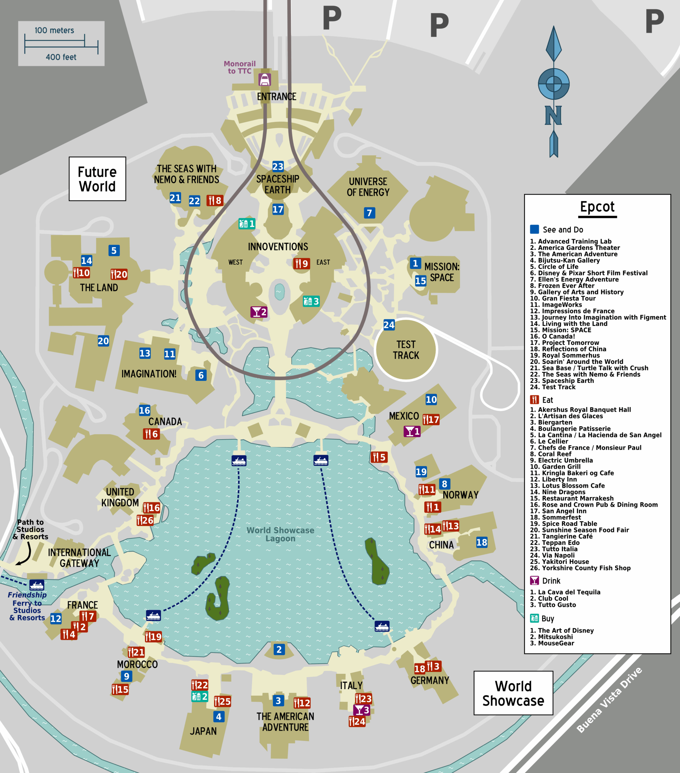 File Map Walt Disney World Epcot Park png Wikimedia Commons