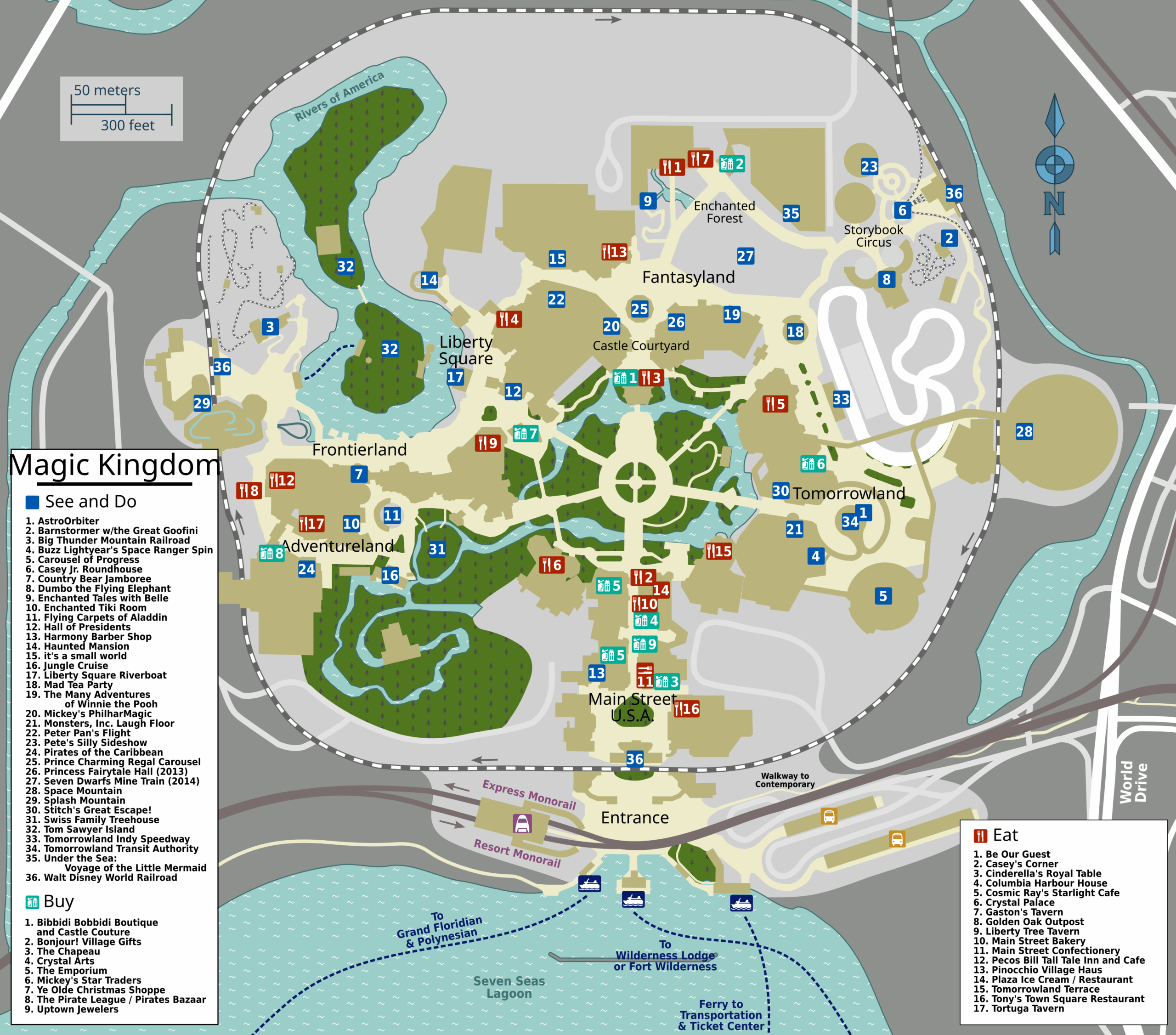 File Map Walt Disney World Magic Kingdom svg Wikimedia Commons File Map Walt Disney World Magic Kingdom svg Wikimedia Commons