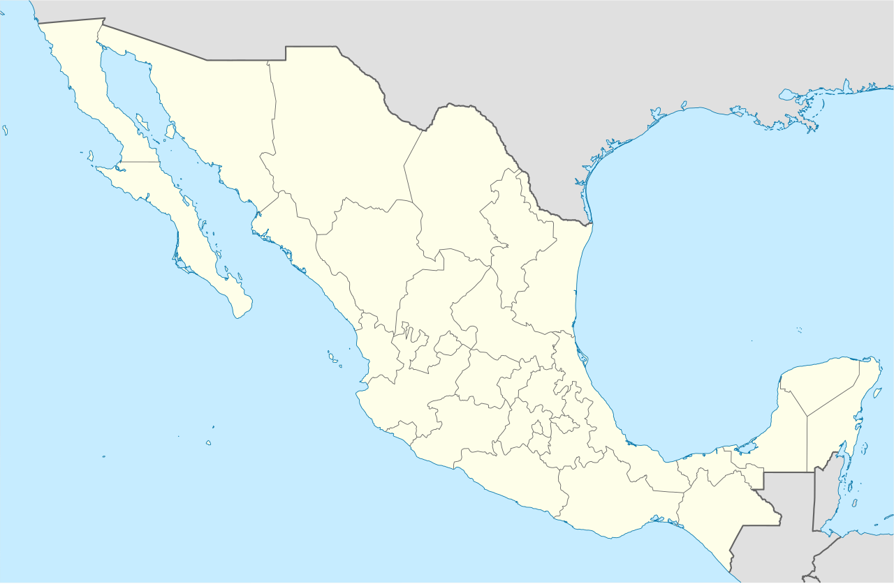 File Mexico States Blank Map svg Wikimedia Commons