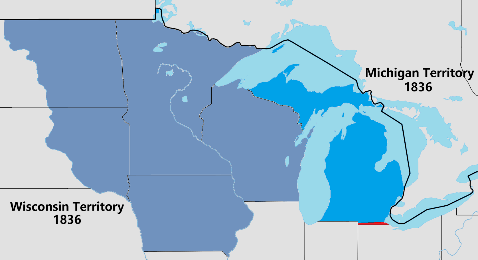 File Michigan And Wisconsin Territories 1836 png Wikimedia Commons File Michigan And Wisconsin Territories 1836 png Wikimedia Commons