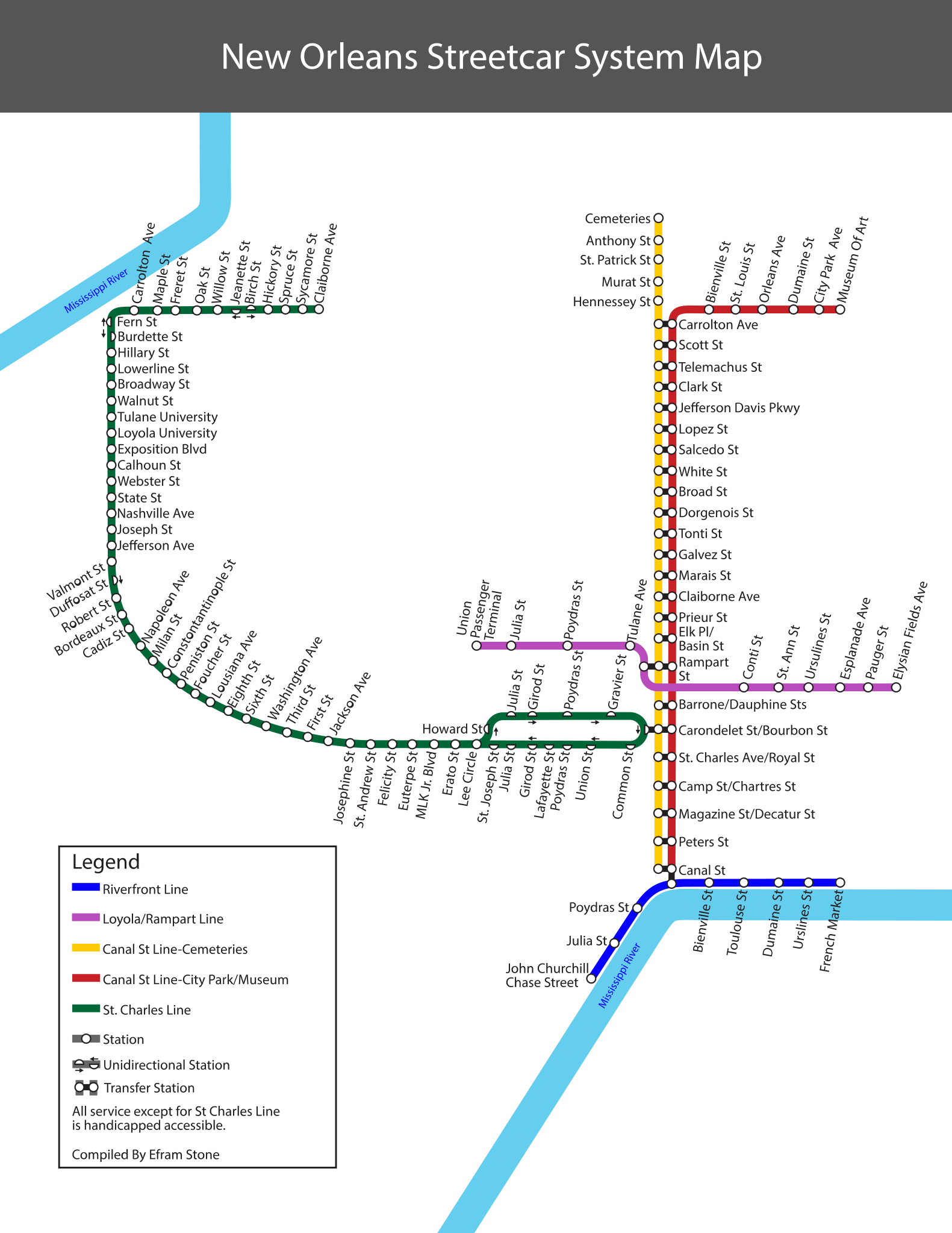 File New Orleans Streetcar Map svg Wikimedia Commons