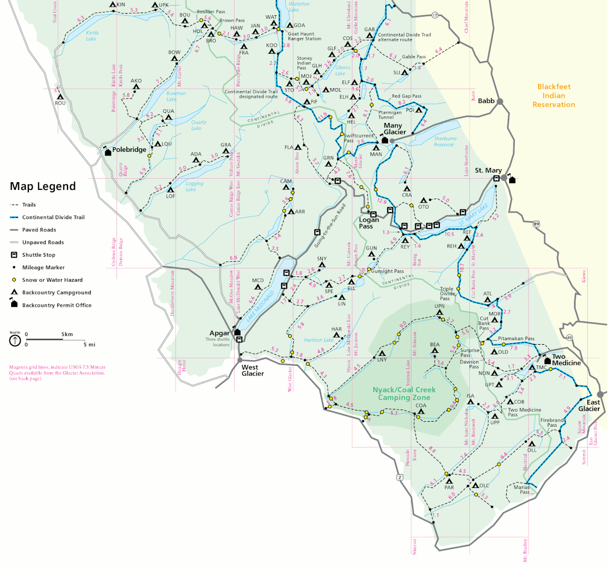Printable Croatia Maps With Campsites