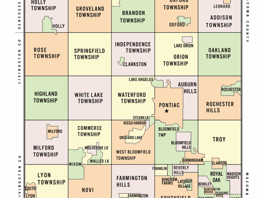 File Oakland County MI Map political Boundaries png Wikimedia Commons