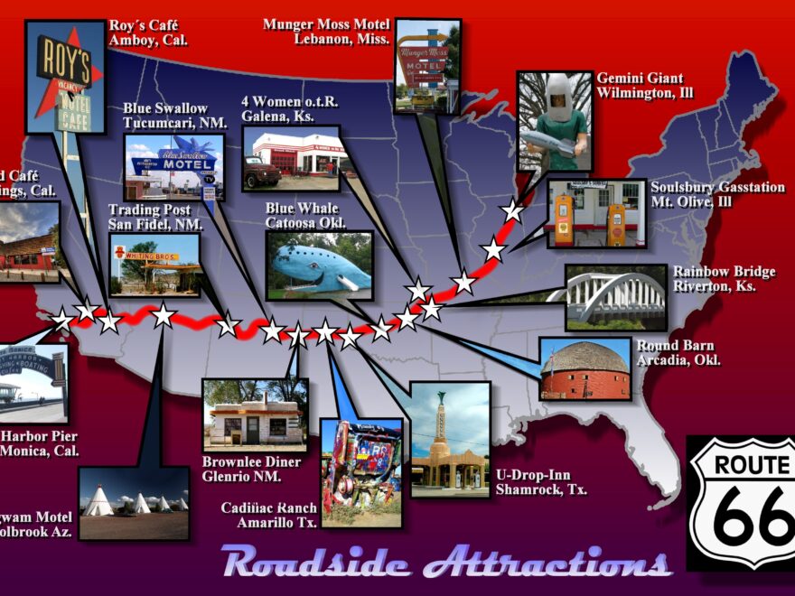 File Route 66 Attractions Map jpg Wikimedia Commons