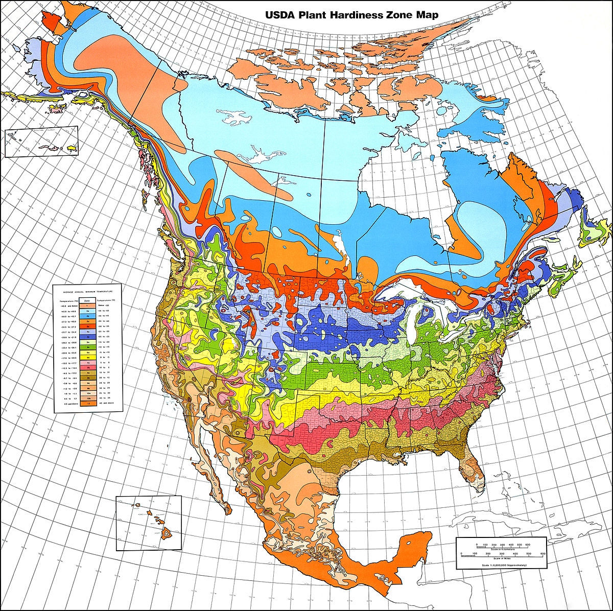 File USDA Hardiness Zone Map jpg Wikimedia Commons