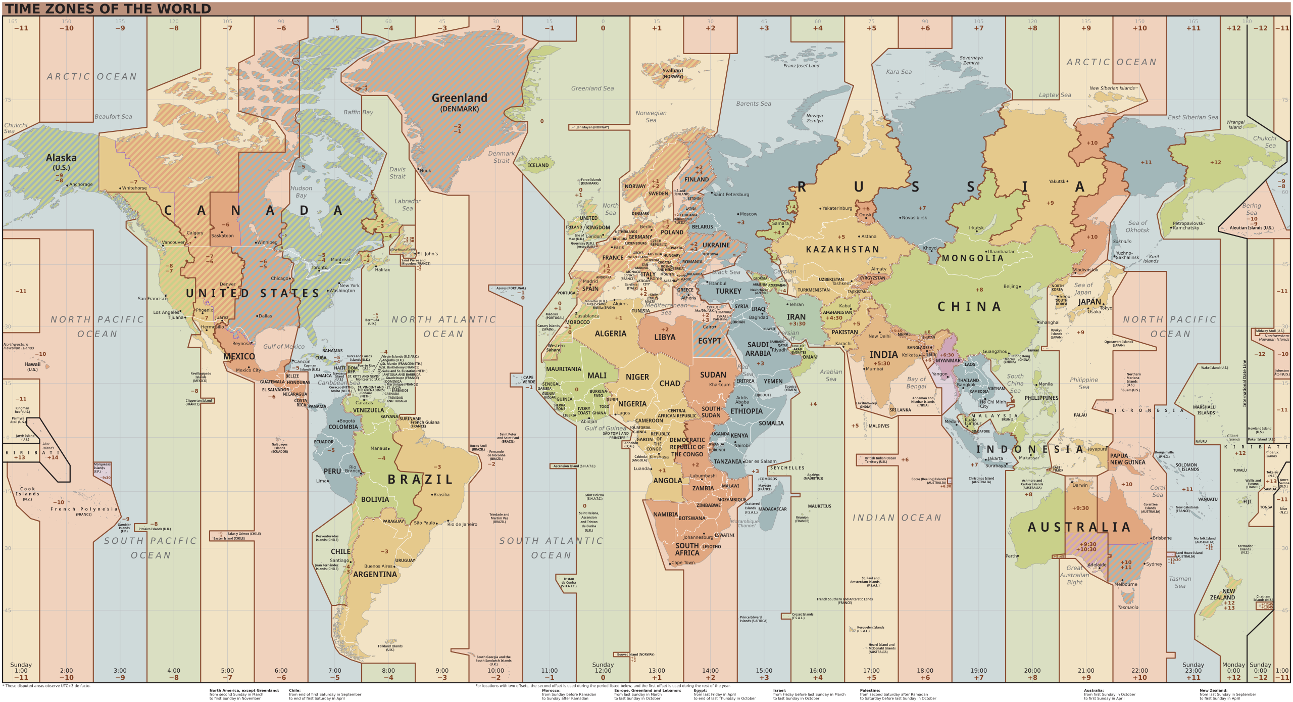 Printable Us Time Zone Map Printable Us Time Zone Map