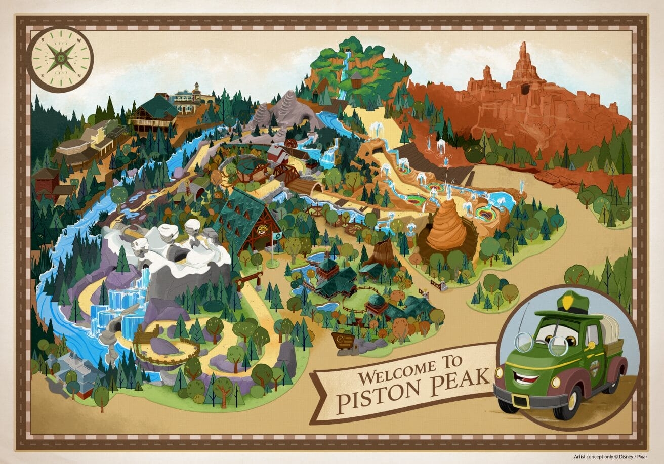 Walt Disney World Park Maps Printable 2025