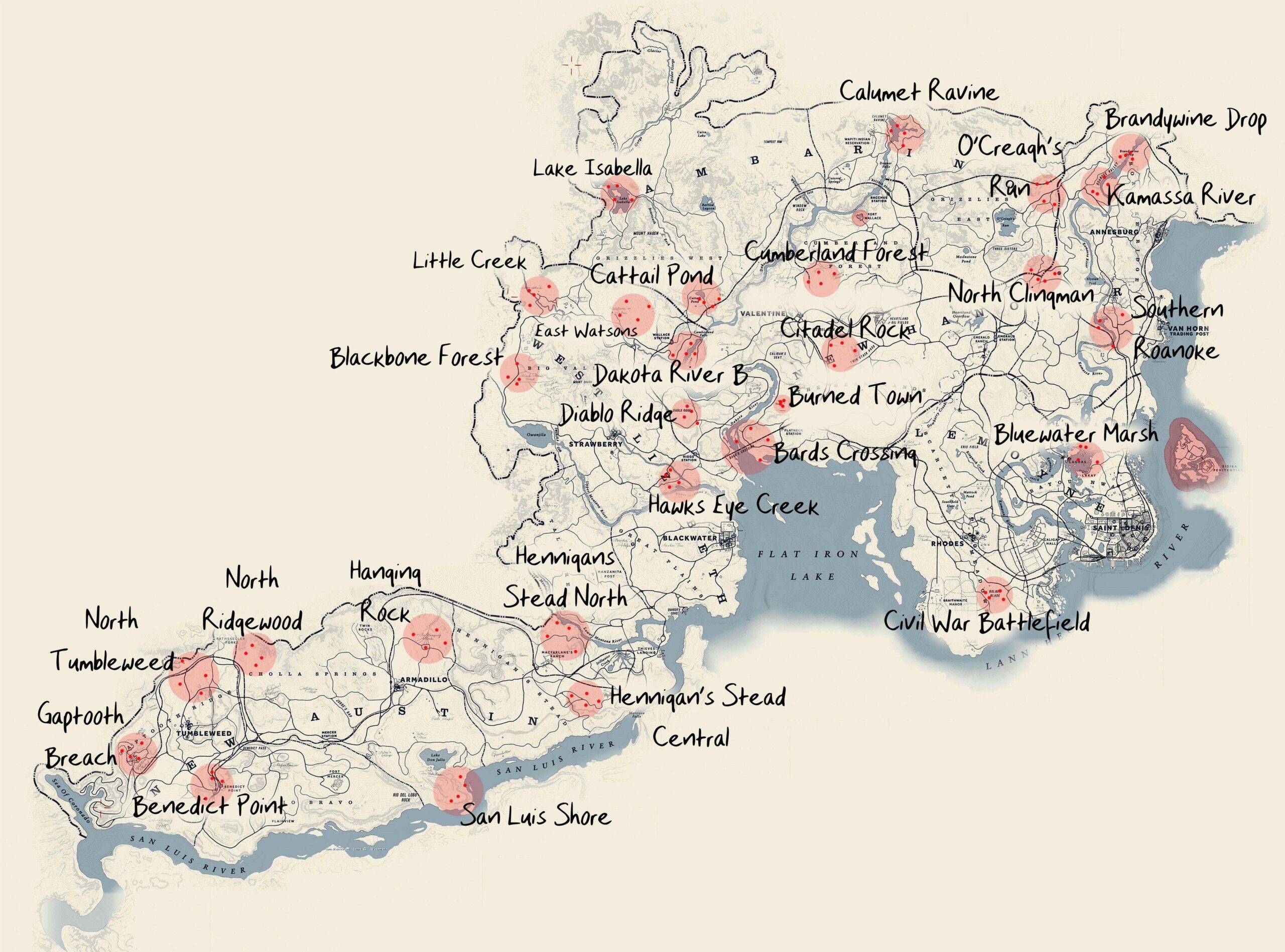For Anyone Else Who Hoards Treasure Maps I Made This Bc I Was Sick Of Looking At The List Of Location Names In My Satchel And Not Knowing Which Was Closest Hope