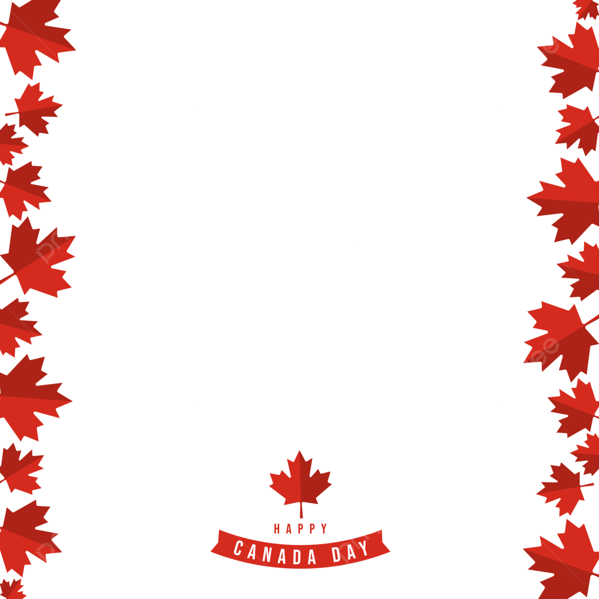 Printable Maple Leaf Canada Day