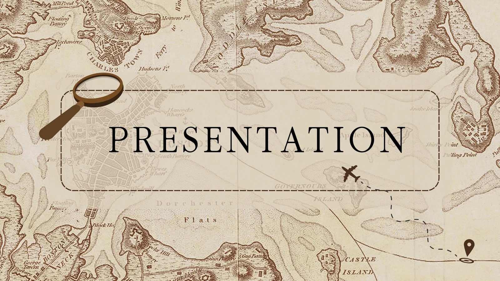 Free Printable Vintage Map Binder Cover