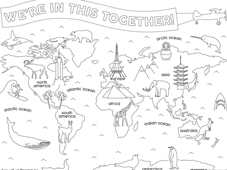 FREE Coloring Pages Card Downloads Maptote