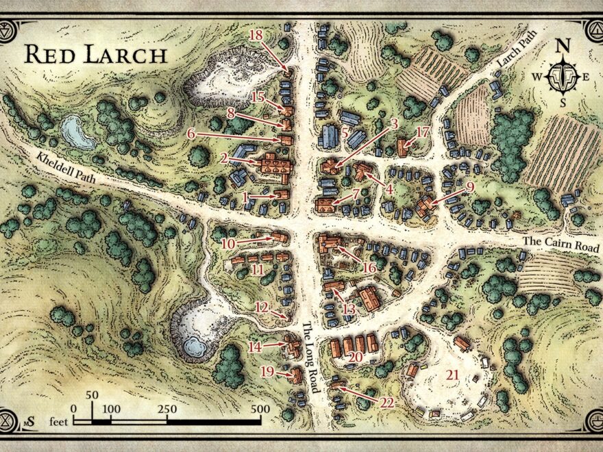 Free Dnd City And Village Maps Gallery Of Maps