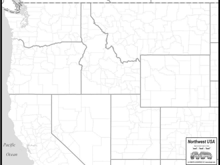 FREE MAP NORTHWEST STATES