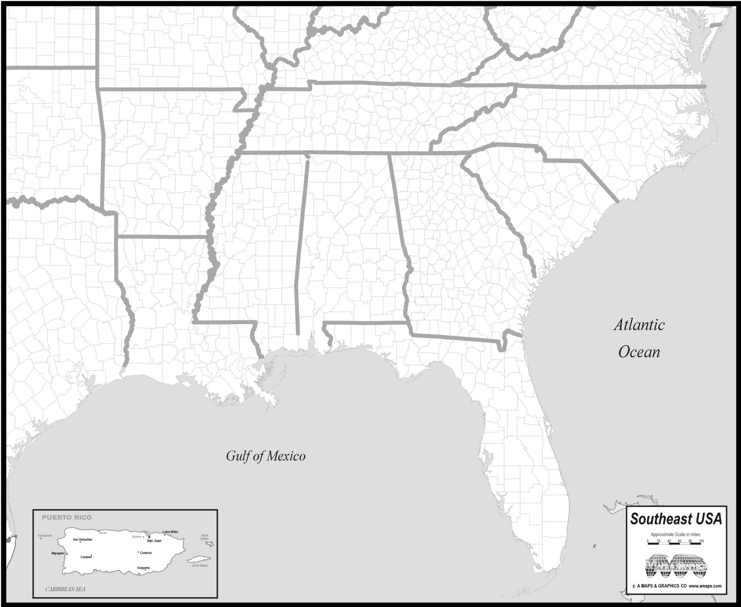 Blank States Map Printable Free