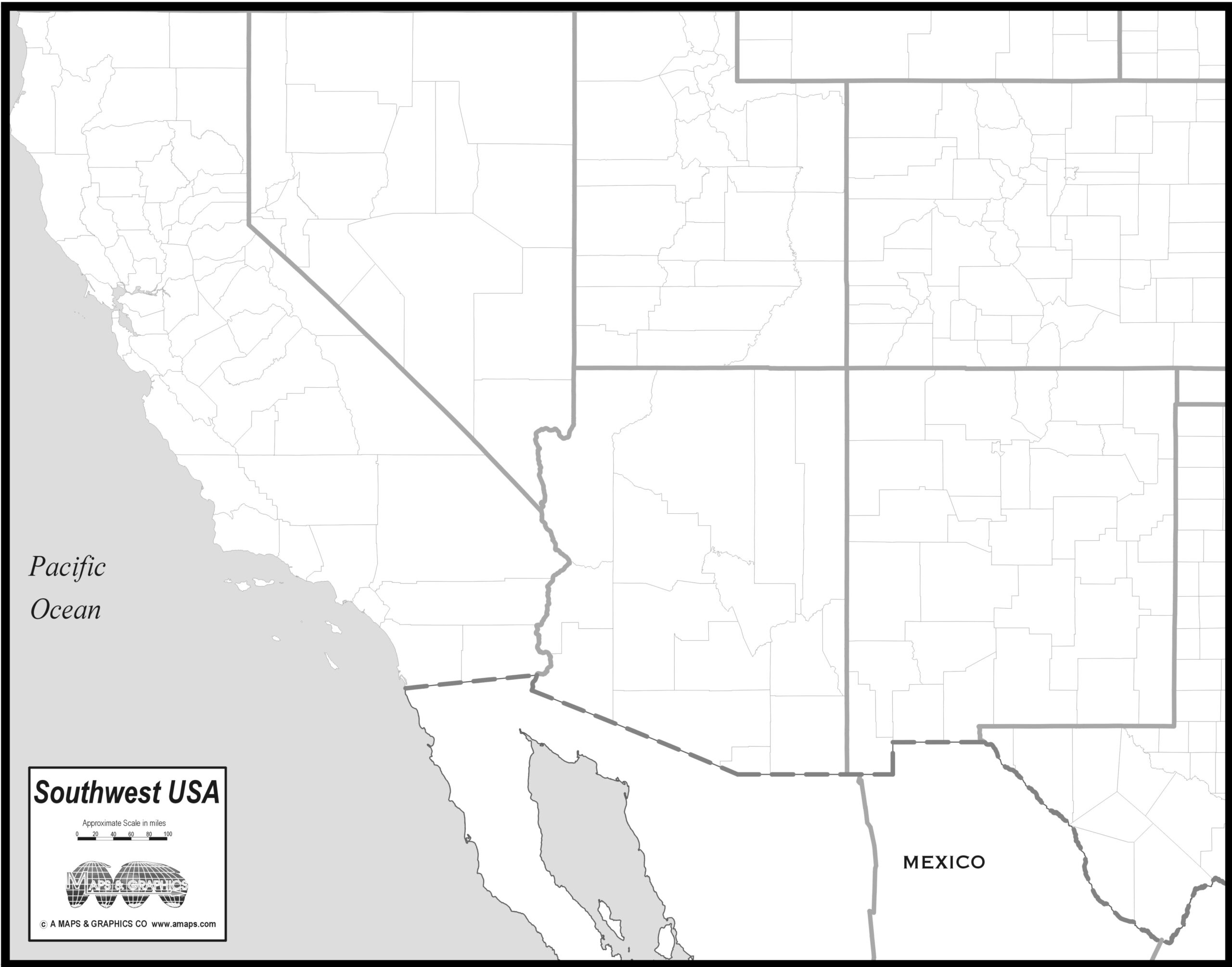 Free Printable U.S. Regional Maps