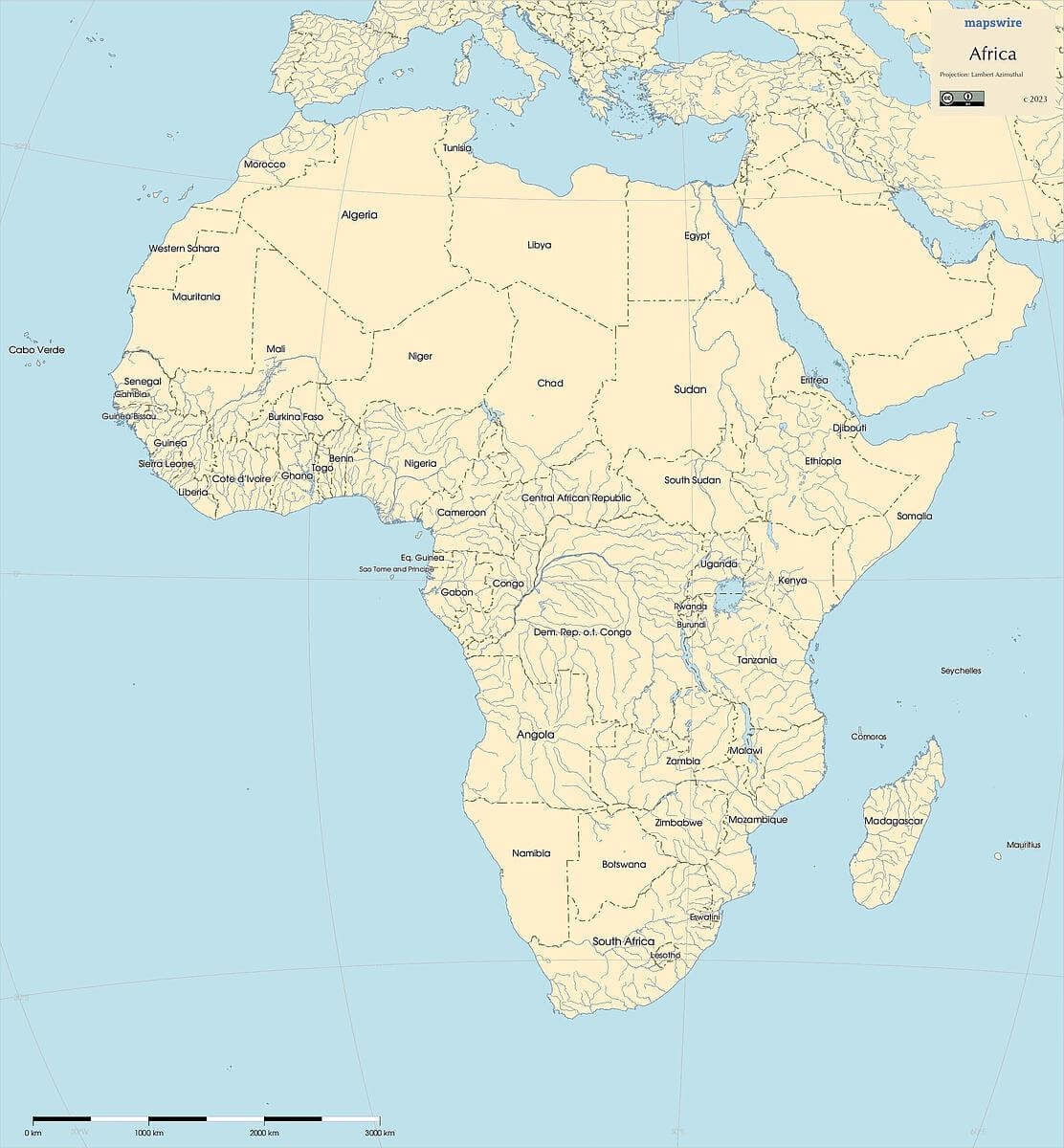 Free Maps Of Africa Mapswire Free Maps Of Africa Mapswire