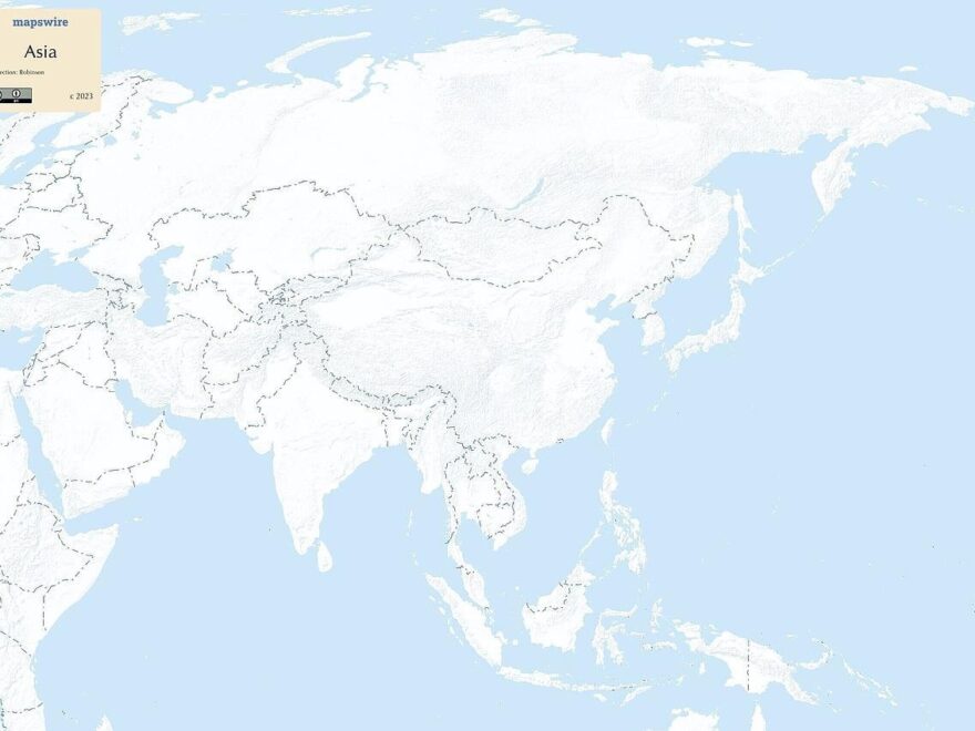 Free Maps Of Asia Mapswire