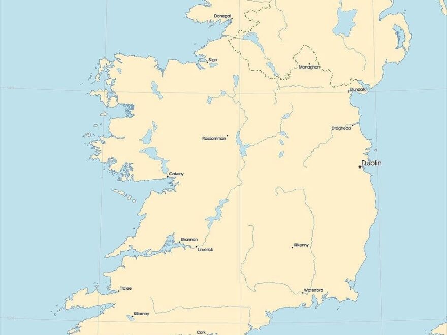Free Maps Of Ireland Mapswire
