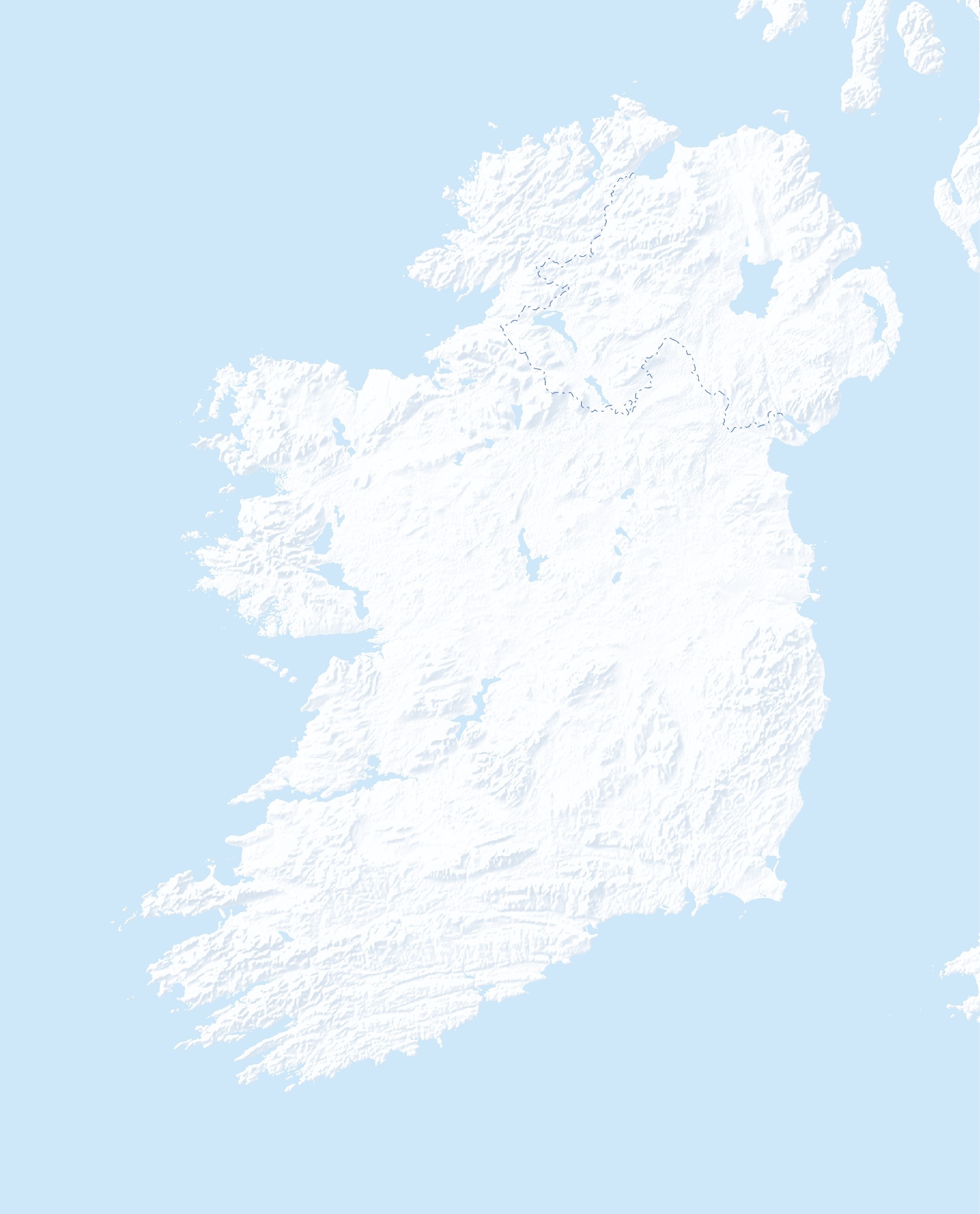 Ireland Map Printable Free