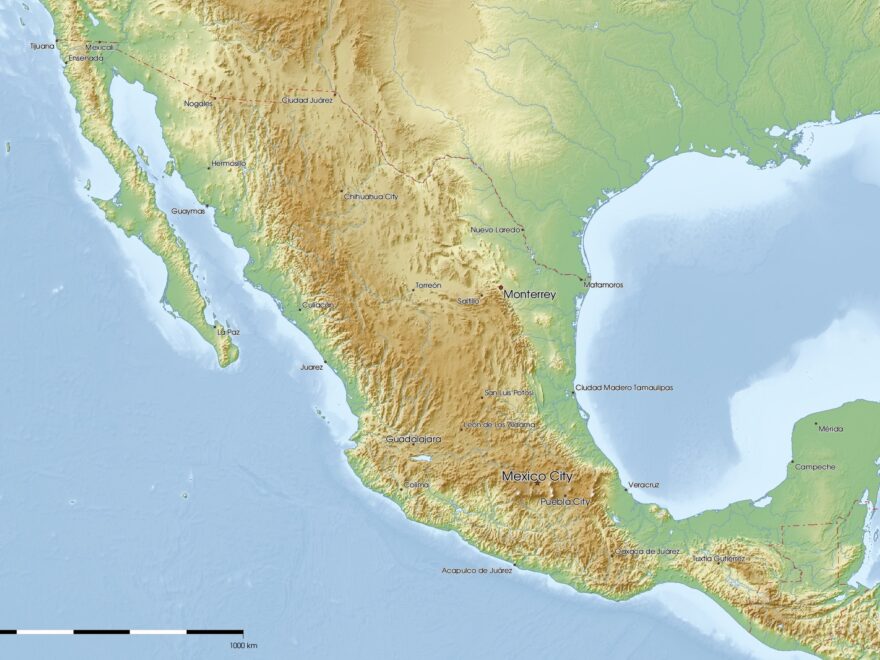 Free Maps Of Mexico Mapswire