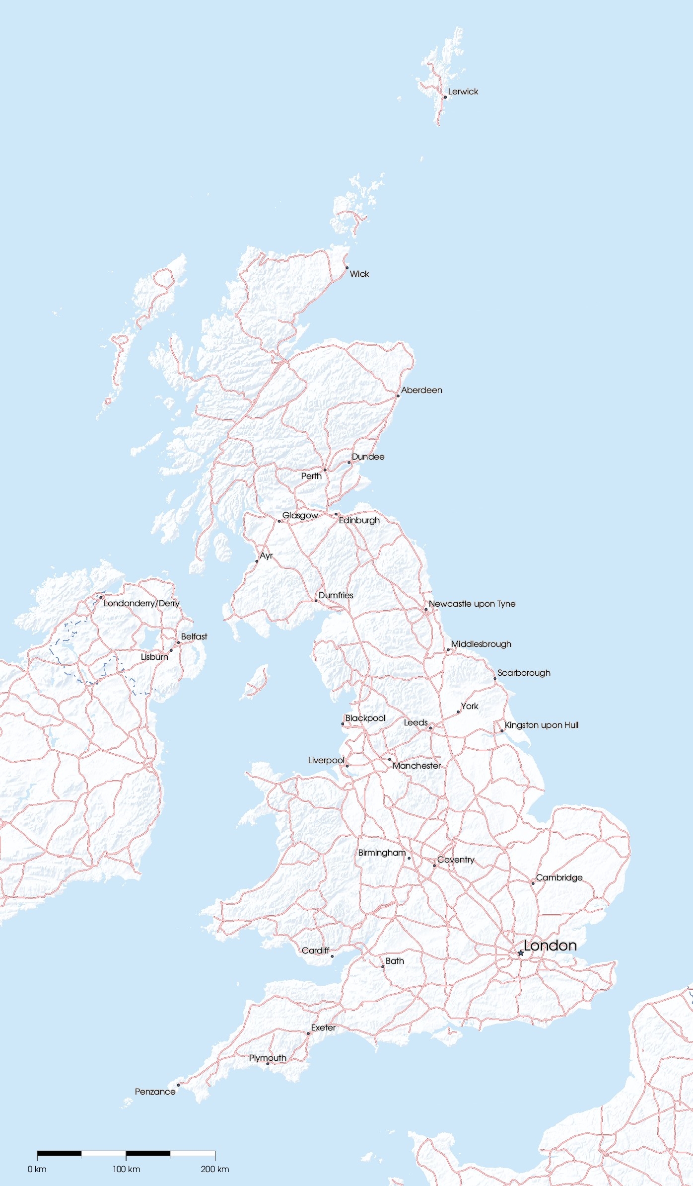 Free Maps Of The United Kingdom Mapswire Worksheets Library