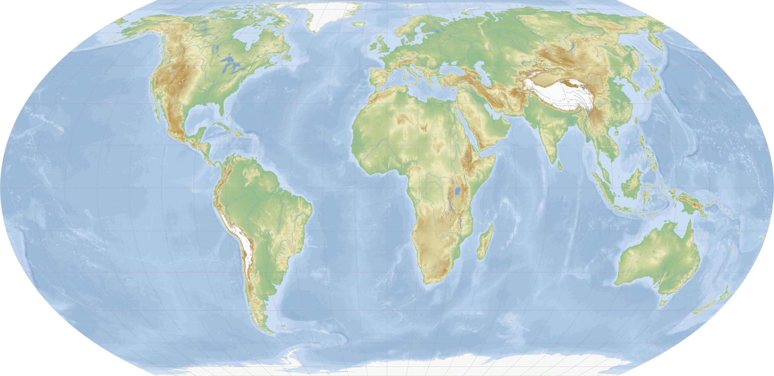 Free Printable World Map No Labels Free Printable World Map No Labels